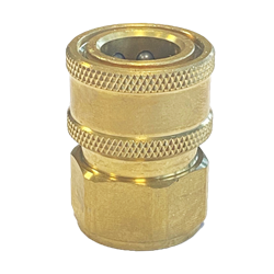 Bigboi WashR Flo Quick Release connector Messing