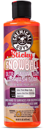 Chemical Guys Sticky Snowball Snow Foam Shampoo 473ml
