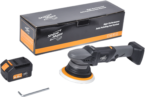 Shinemate EB351-6/21 Cordless DA Polisher 21mm + 1 accu