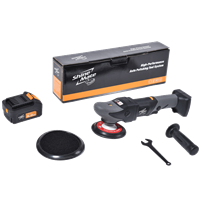 Shinemate EB251-6 Cordless Rotary Polisher + 1 accu