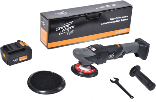 Shinemate EB251-6 Cordless Rotary Polisher + 1 accu