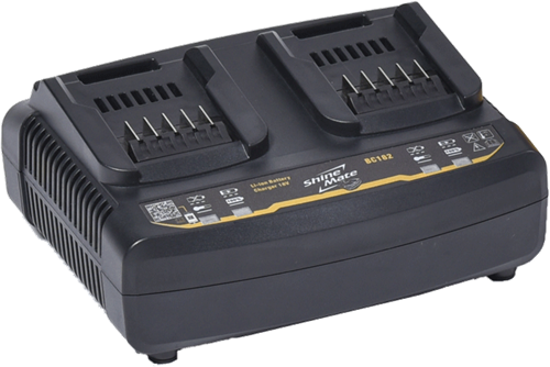 Shinemate BC182 Dual Channel Rapid Charger 18V