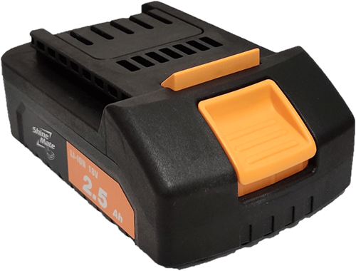 Shinemate B1825A Li-ion Battery Pack 18V DC 2.5ah