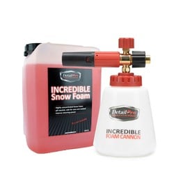 DetailPro Incredible Foam Cannon + Snow Foam 5L