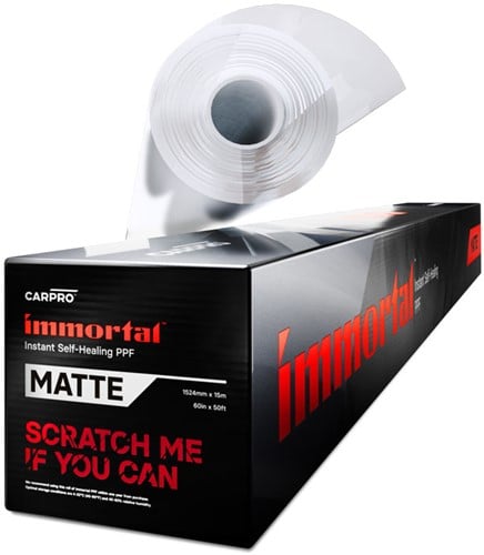 CarPro Matte PPF Sample