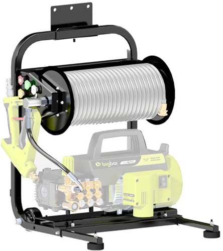 BigBoi WashR Pro & Duo 2 in 1 Wall Mount - Wheelbase & Haspel