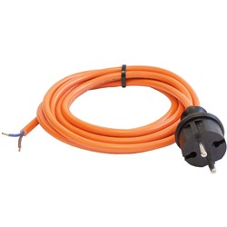 Aansluitkabel Pur H05BQ-F 2x1,0 5m - Polijstmachine Snoer