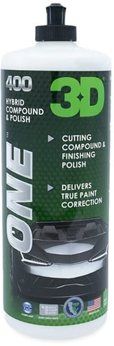 3D One Compound & Polish 32oz - 946ml