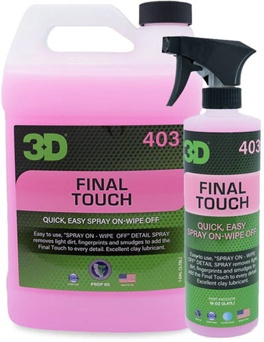 3D Final Touch Detailer Spray