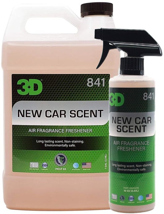 3D Air Freshener, New Car Scent - 1 gal.