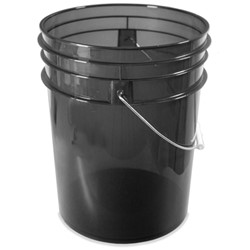 Grit Guard Bucket - Black Transparant