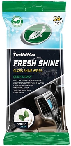 Turtle Wax Fresh Shine Gloss Interieurreiniger doekjes