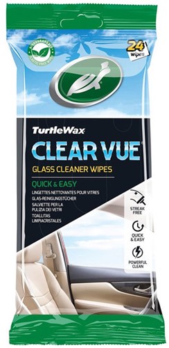 Turtle Wax Clear Vue Glasreiniger doekjes