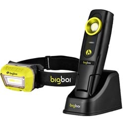Bigboi IllumR Bundel Hand + Head Light