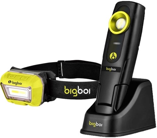 Bigboi IllumR Bundel Hand + Head Light
