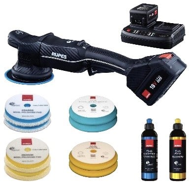 Rupes IBrid HLR15 Accu Polijstmachine - BAS Kit