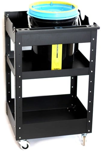 Poka Premium Pad Washer Detailing Trolley