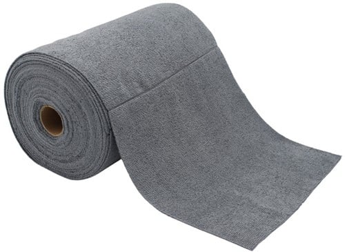 Microfiberdoek op rol - 75 stuks - grijs