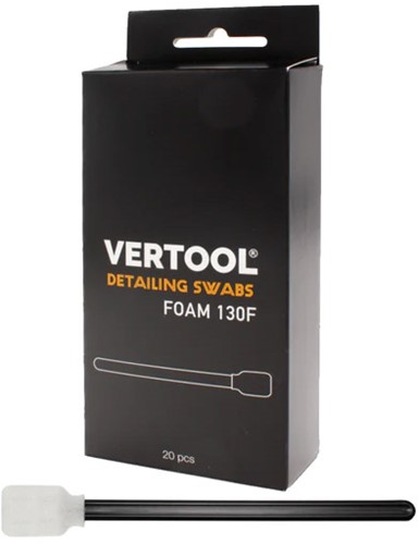 Vertool Detailing Swabs Foam 130F - 20 stuks