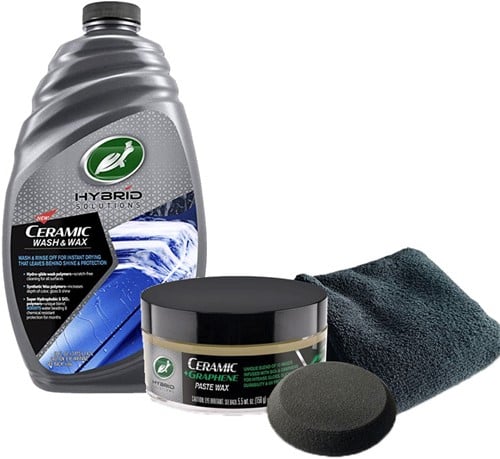 Turtle Wax Graphene Paste Wax + Ceramic Wash & Wax Shampoo