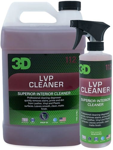 3D LVP Cleaner - Leather, Vinyl, Plastic 