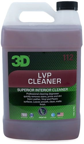 3D LVP Cleaner - Leather, Vinyl, Plastic - 3780ml