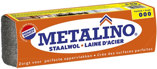 Metalino Staalwol 000 - Extra Fijn - 200 gram