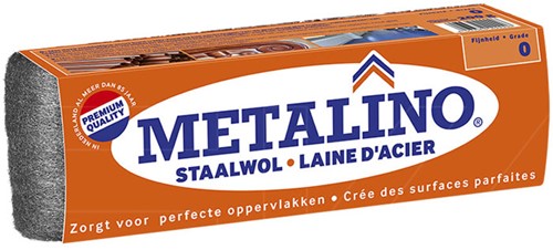 Metalino Staalwol 0 - Middel Fijn - 200 gram