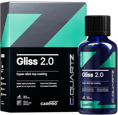 CarPro Gliss 2.0 - Hyper Slick Top Coating - 30ml