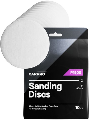 Carpro Sanding Disc 6" - P1500 - 10st