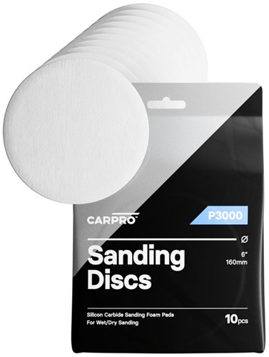 Carpro Sanding Disc 6" - P3000 - 10st