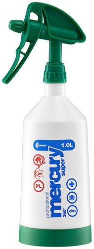 Kwazar Mercury Super 360 Sprayfles - Green - 1000ml