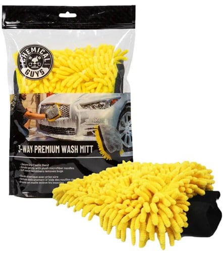 Chemical Guys 3-Way Premium Microfiber Wash Mitt