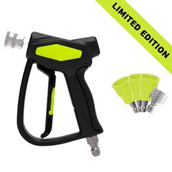 Bigboi Stainless Steel Short Trigger Gun + Nozzles voor WashR Pro of Duo