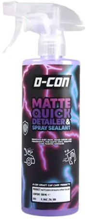 D-CON Matte Quick Detailer & Spray Sealant - 500ml