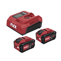 Flex P-Set 18-88 XT CA2 - Snellader + 2x Accupack 8ah