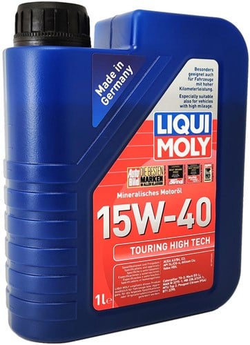 Liqui Moly Touring High Tech 15W40 - Hogedrukreiniger Olie - 1L