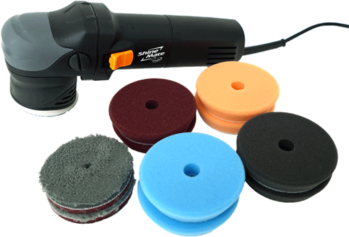 Shinemate EX603 Mini Polisher Kit - Basic / Deluxe
