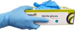 Finixa Nitril Handschoen Blauw M - 100 stuks