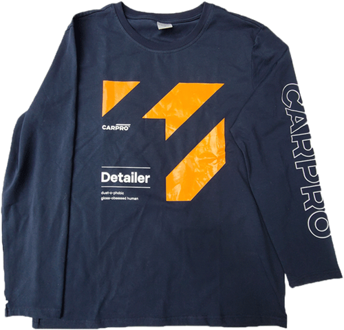CarPro Long Shirt Orange Detailer XXL