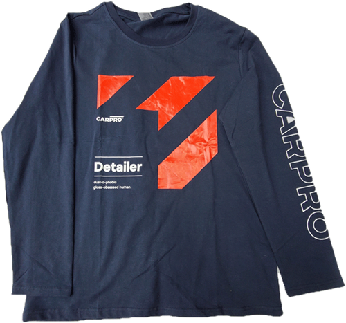 CarPro Long Shirt Red Detailer XXL