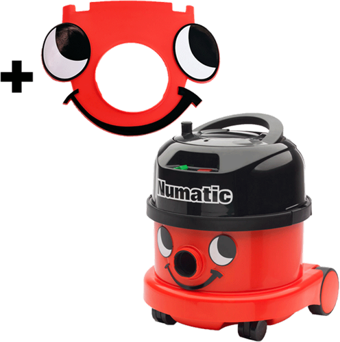 Numatic PPR 240-11 Rood Professionele Stofzuiger -3
