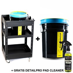 Lake Country Pad Washer + Poka Detailing Trolley Bundel