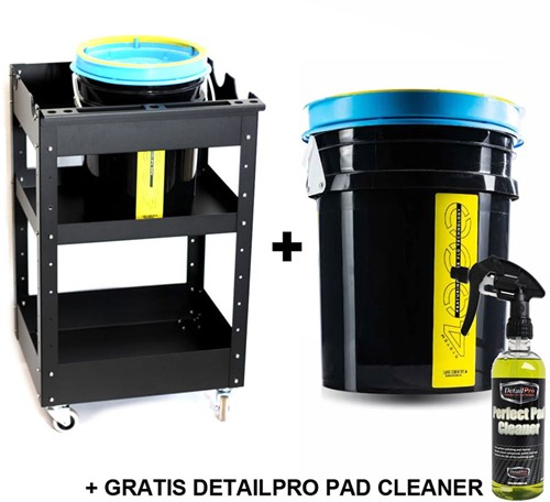 Lake Country Pad Washer + Poka Detailing Trolley Bundel