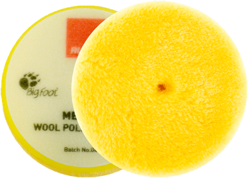 Rupes Yellow Wool Pad 80/90 Medium