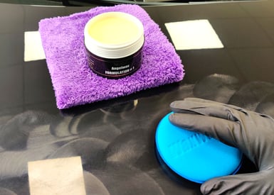 Auto schoonmaak middel wax